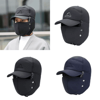 Warm Thermal Face And Ear Beanie