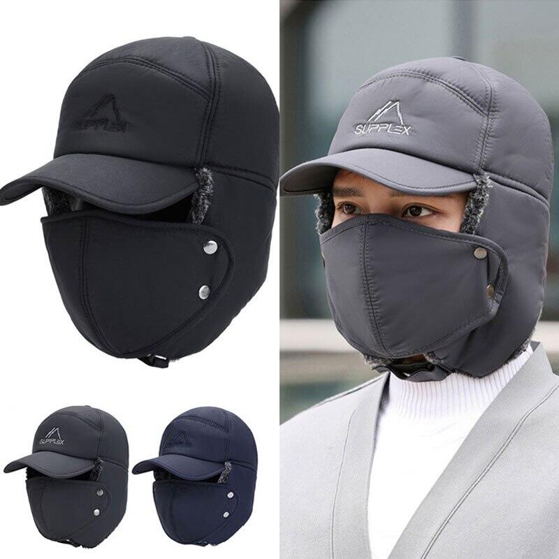 Warm Thermal Face And Ear Beanie