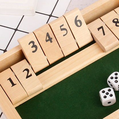 Classic Tabletop Math Board Game for Family Fun