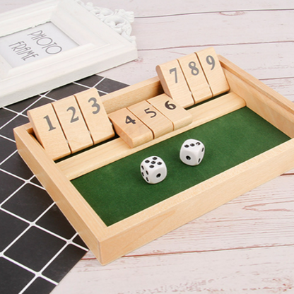 Classic Tabletop Math Board Game for Family Fun