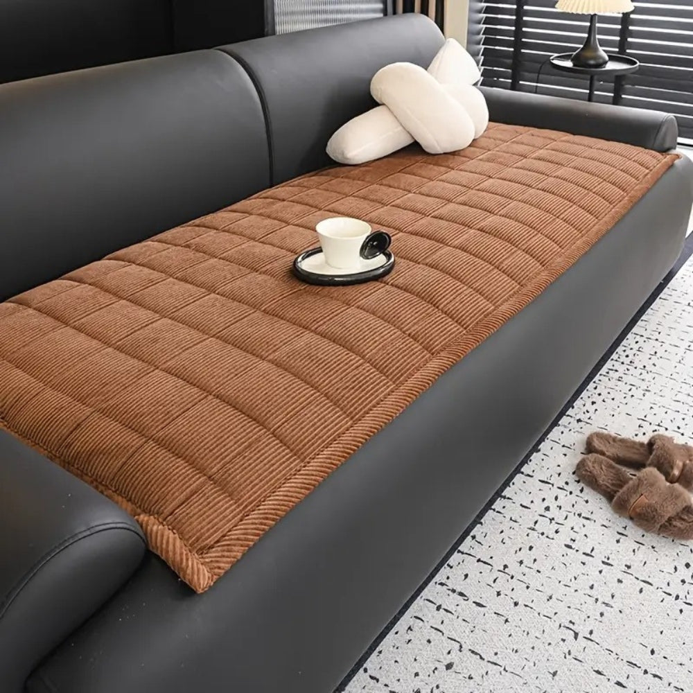 Cofik | Plush Sofa Slipcover Protector Pad