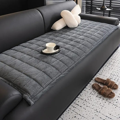 Cofik | Plush Sofa Slipcover Protector Pad