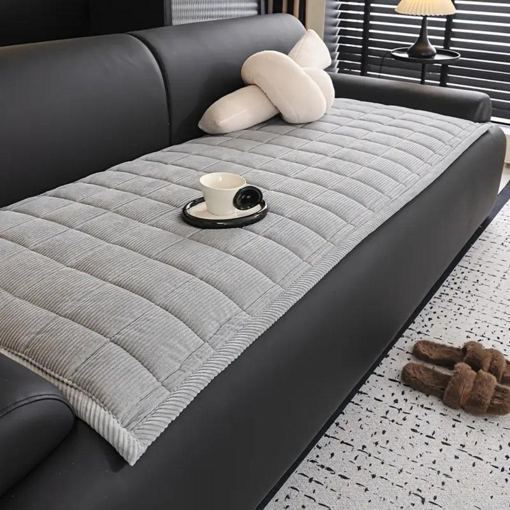 Cofik | Plush Sofa Slipcover Protector Pad