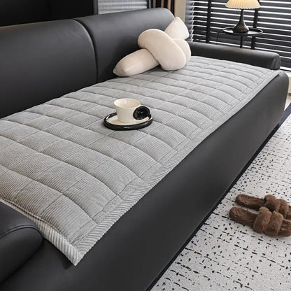 Cofik | Plush Sofa Slipcover Protector Pad