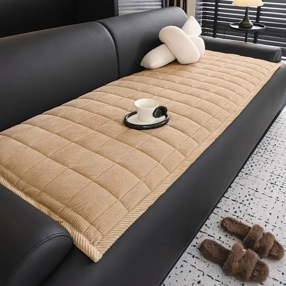 Cofik | Plush Sofa Slipcover Protector Pad