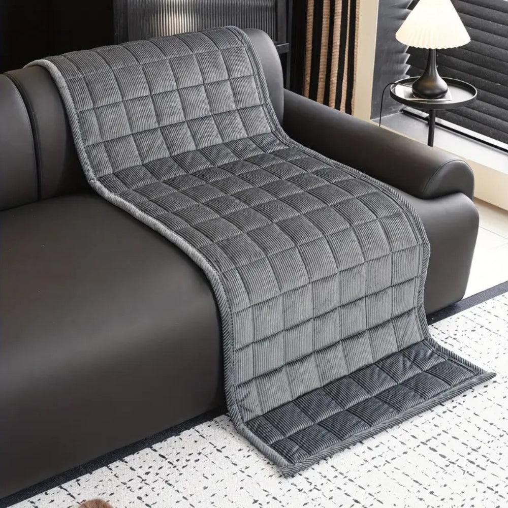 Cofik | Plush Sofa Slipcover Protector Pad