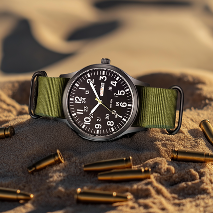 Tough Water Resistant Men's Stainless Steel Watch