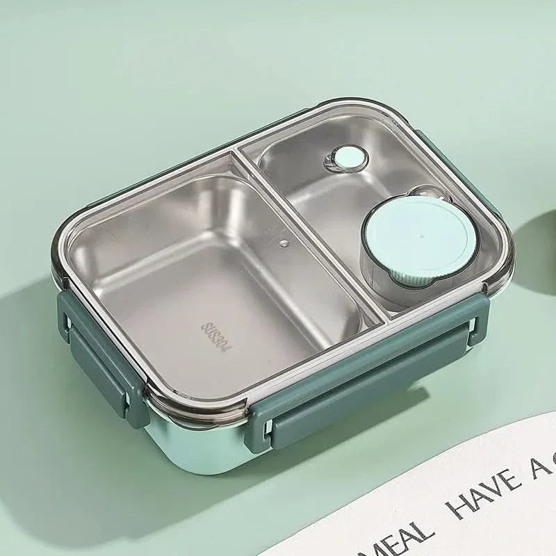 Insulated Food Container with Utensils - 850ml Portable Box - Cofik
