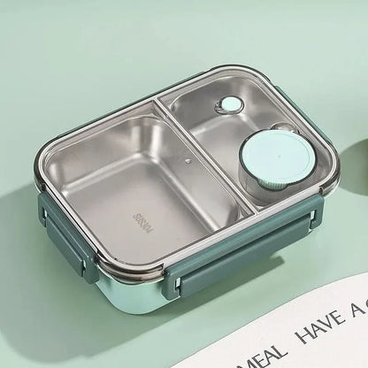 Insulated Food Container with Utensils - 850ml Portable Box - Cofik