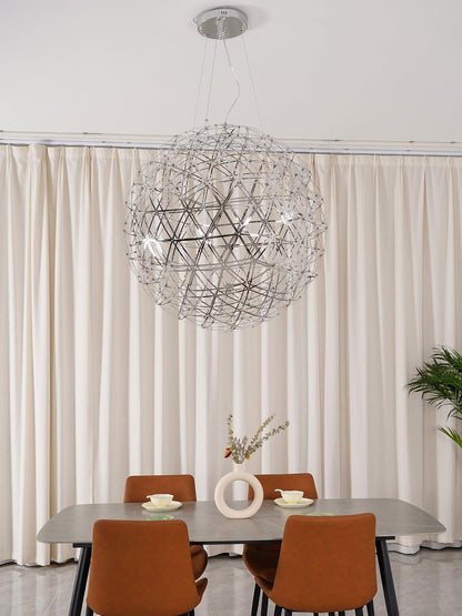 Shiny Crystal Pendant Drop Light Fixture
