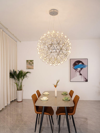 Shiny Crystal Pendant Drop Light Fixture