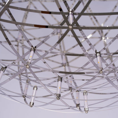 Shiny Crystal Pendant Drop Light Fixture