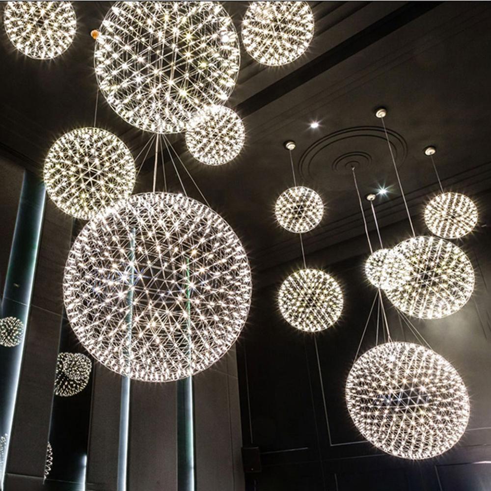 Shiny Crystal Pendant Drop Light Fixture
