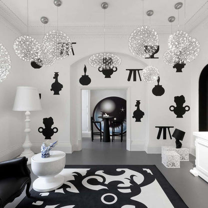 Shiny Crystal Pendant Drop Light Fixture