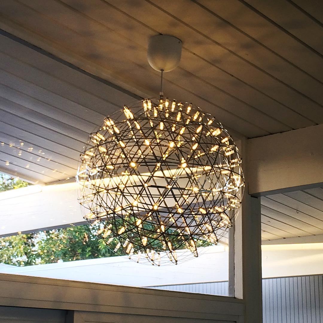 Shiny Crystal Pendant Drop Light Fixture