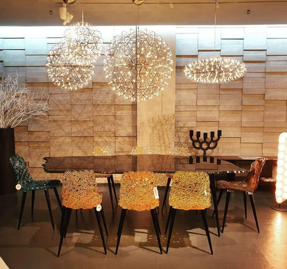 Shiny Crystal Pendant Drop Light Fixture