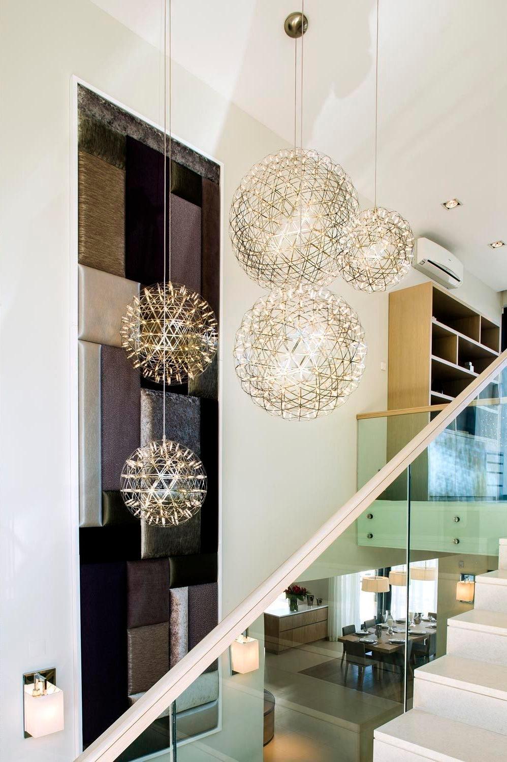 Shiny Crystal Pendant Drop Light Fixture
