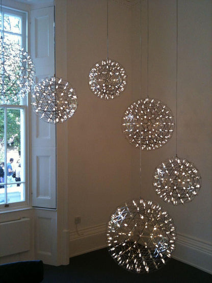 Shiny Crystal Pendant Drop Light Fixture