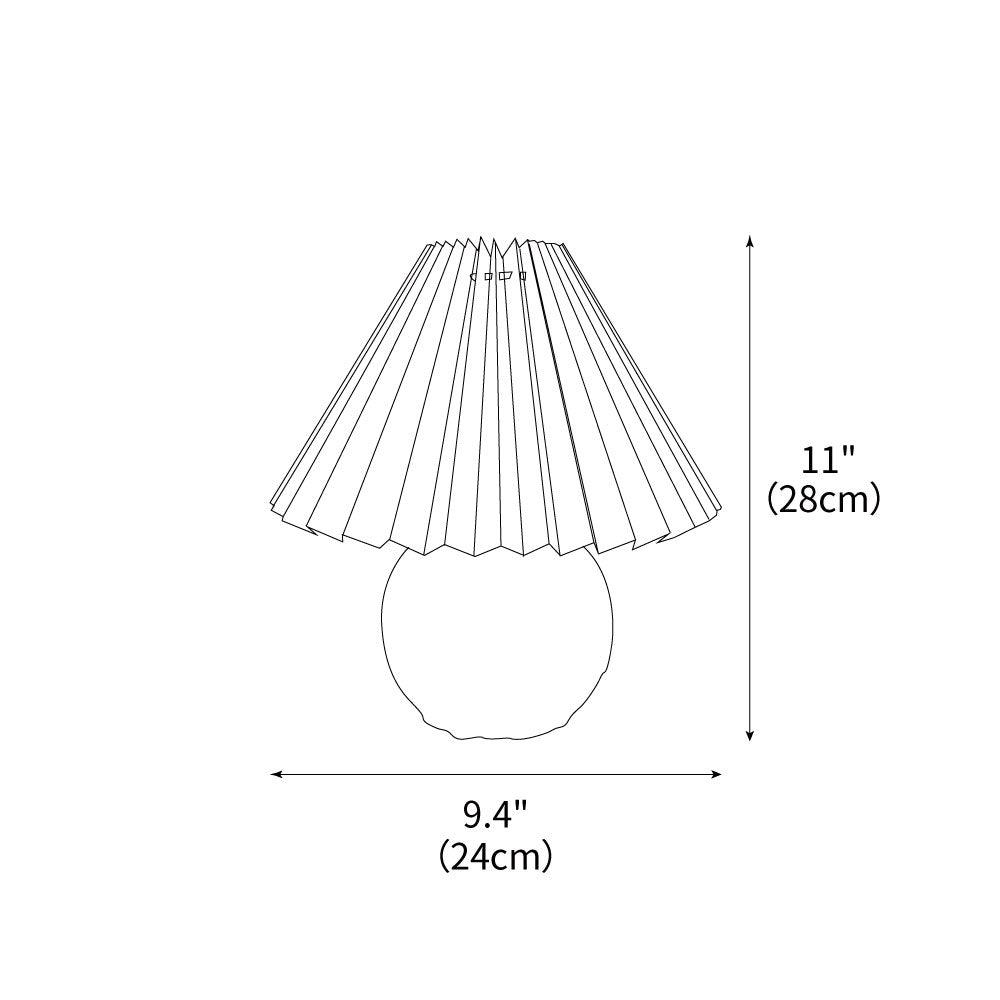 Natural Woven Shade Table Lamp