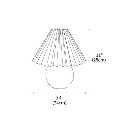 Natural Woven Shade Table Lamp