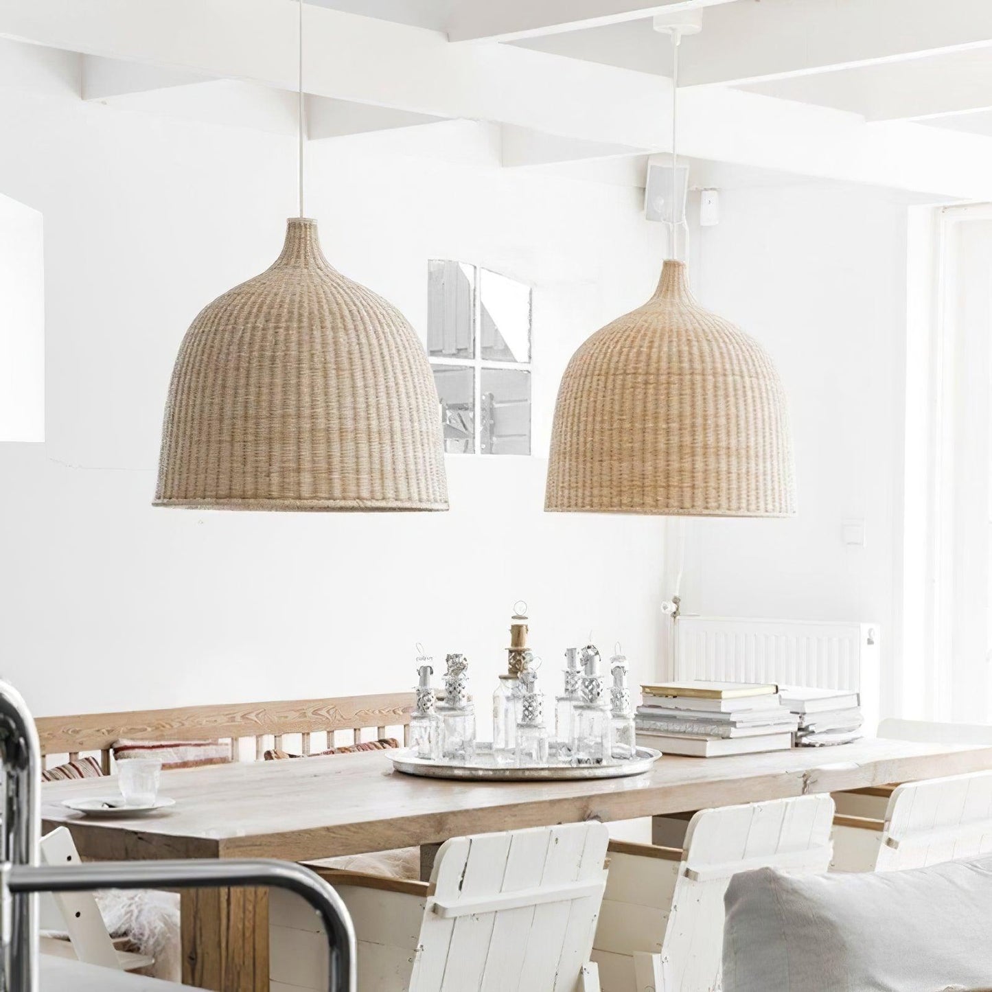 Natural Woven Pendant Lamp
