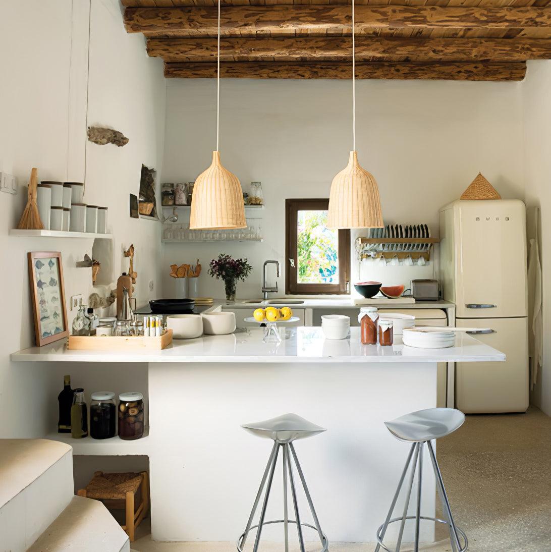 Natural Woven Pendant Lamp