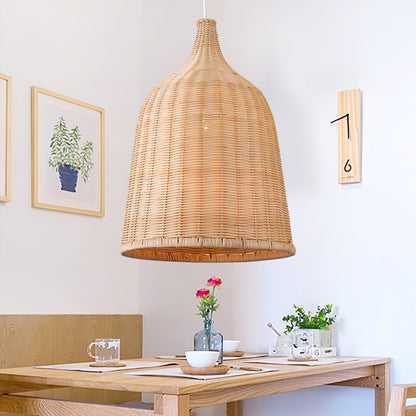 Natural Woven Pendant Lamp