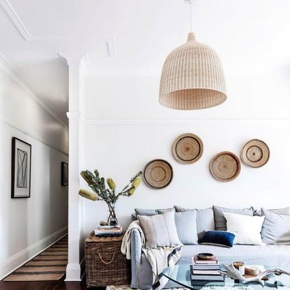 Natural Woven Pendant Lamp