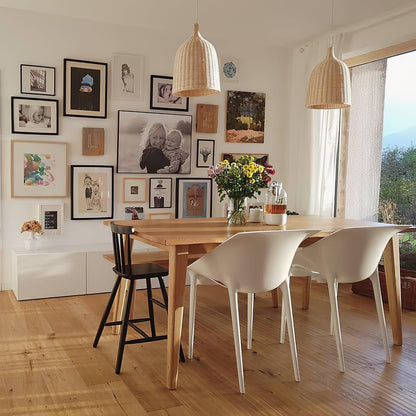 Natural Woven Pendant Lamp