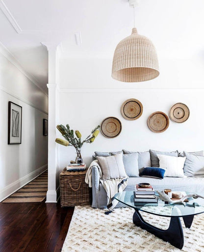 Natural Woven Pendant Lamp