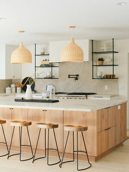 Natural Woven Pendant Lamp