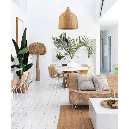 Natural Woven Pendant Lamp