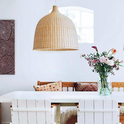 Natural Woven Pendant Lamp