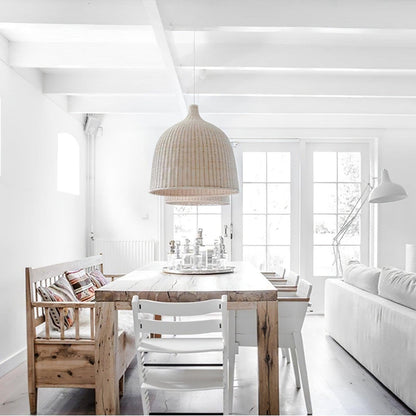 Natural Woven Pendant Lamp
