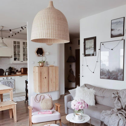 Natural Woven Pendant Lamp