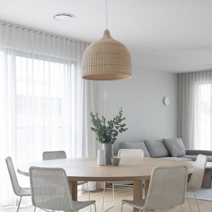 Natural Woven Hanging Lamp