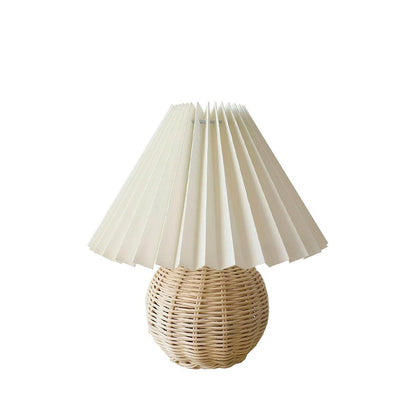 Natural Woven Shade Table Lamp - Cofik