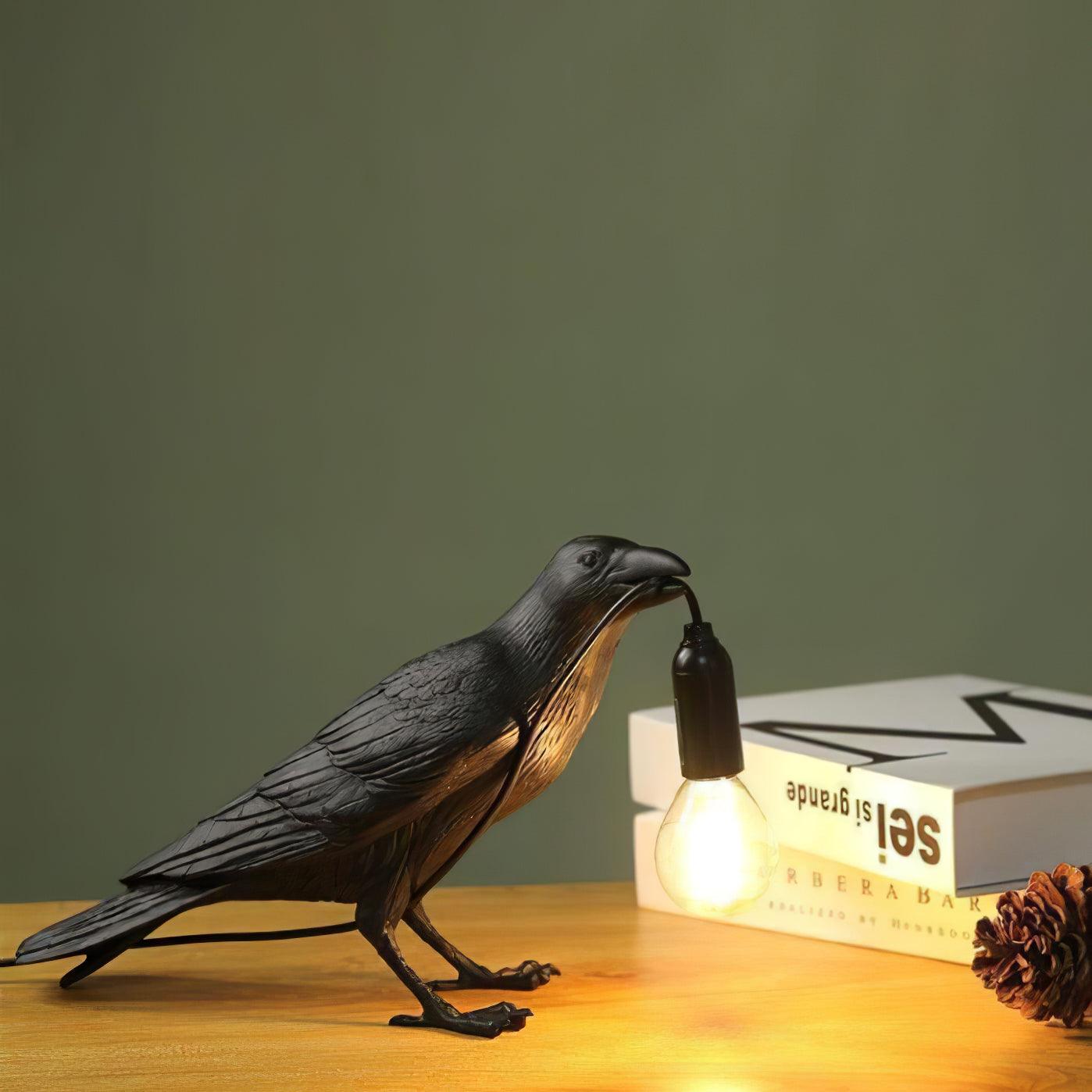 Dark Decorative Resin Table Lamp