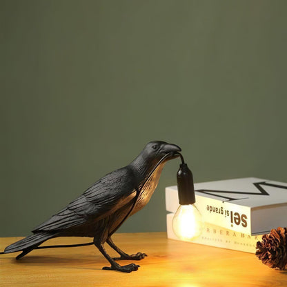 Dark Decorative Resin Table Lamp