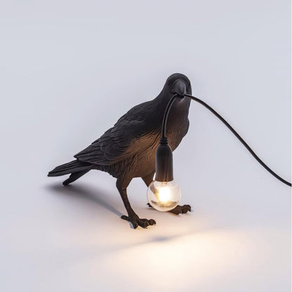 Dark Decorative Resin Table Lamp