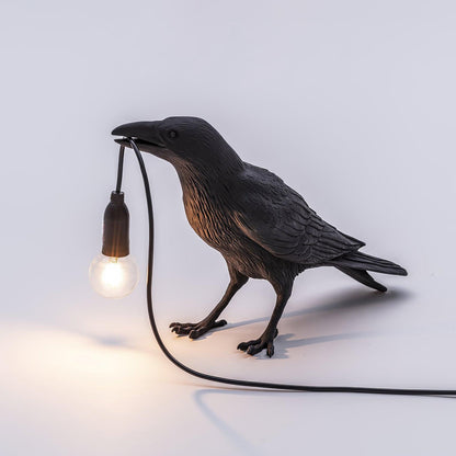 Dark Decorative Resin Table Lamp