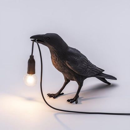 Dark Decorative Resin Table Lamp