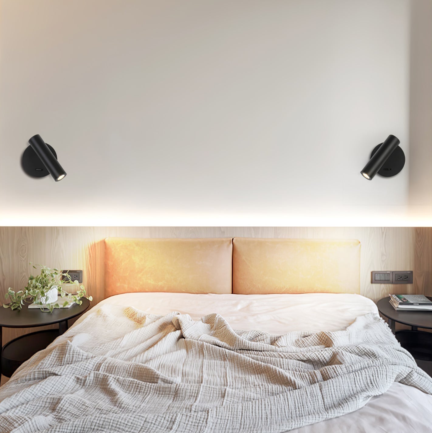Bright LED Mounted Bedroom Wall Light