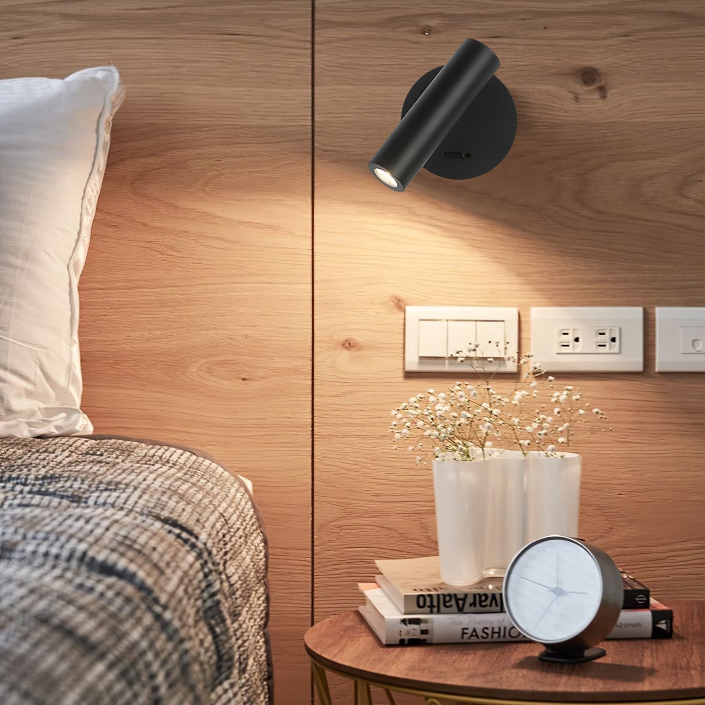 Bright LED Mounted Bedroom Wall Light