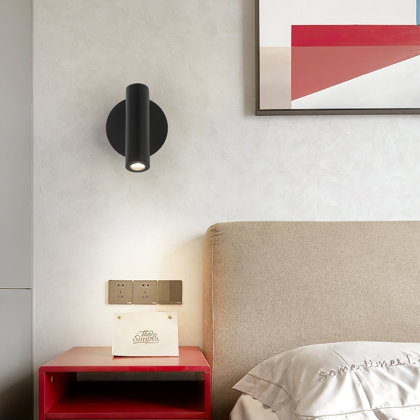 Bright LED Mounted Bedroom Wall Light - Cofik