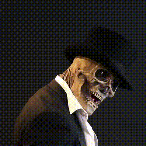 Spooky Halloween Skull Mask for Men and Women