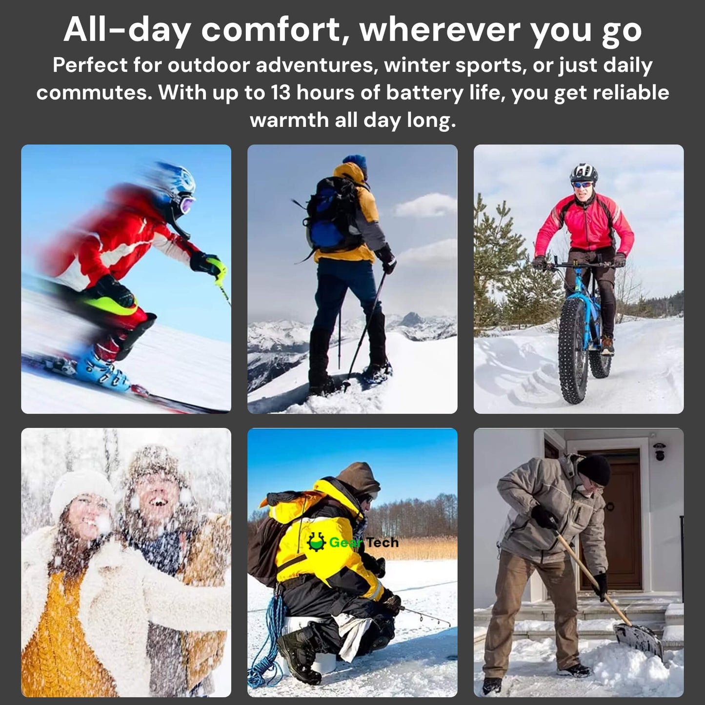 Warm Insulated Heat Insoles
