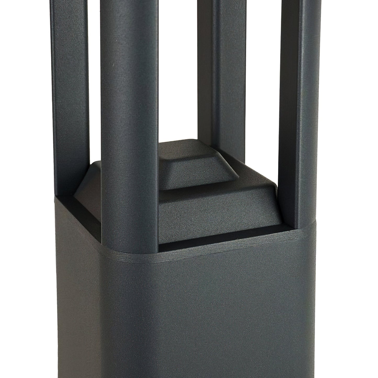 Outdoor Tall Column Rectangular Garden Lamp
