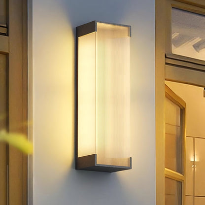 Outdoor LED Rectangle Wall Lamp