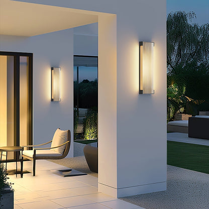 Outdoor LED Rectangle Wall Lamp